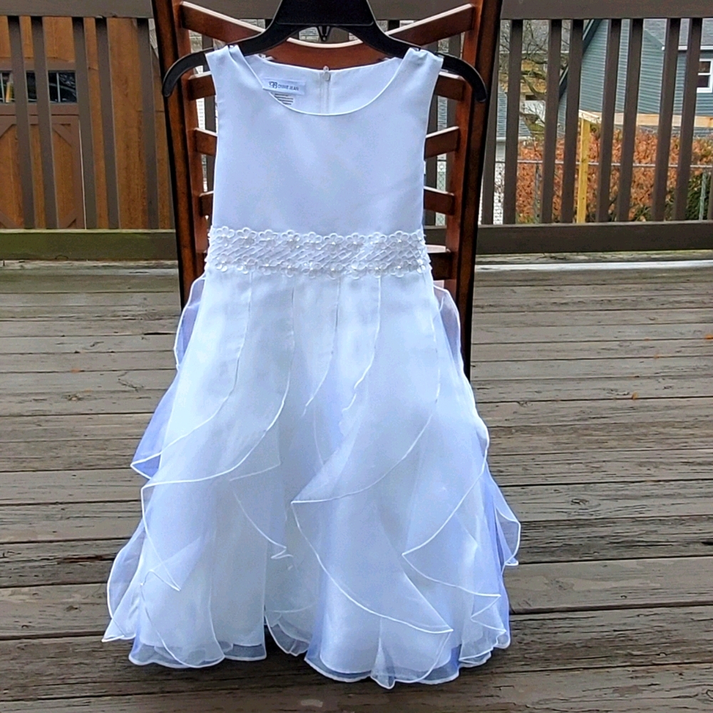 NWT Bonnie Jean  size 7 Wedding/ Flower girl